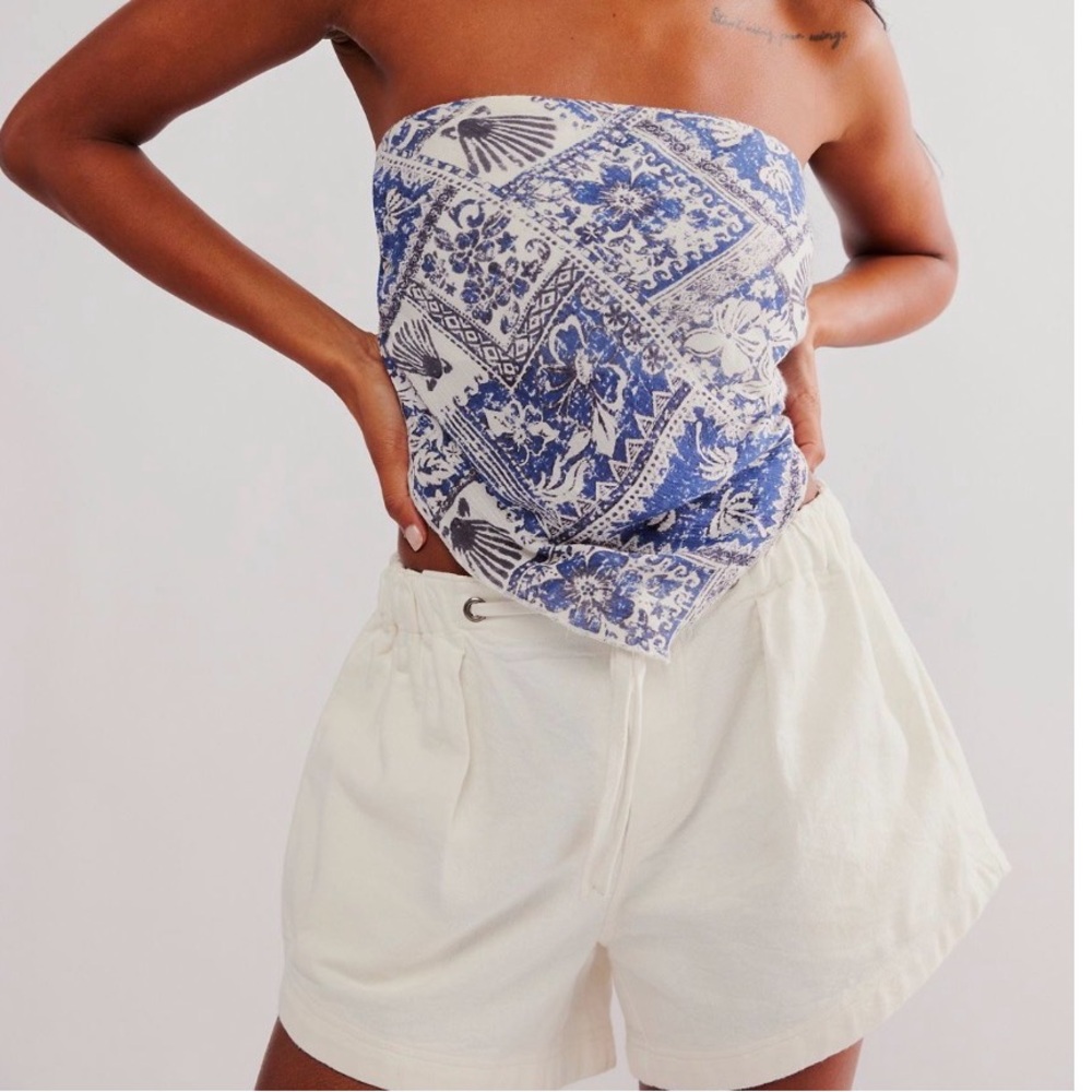 NWT FREE PEOPLE Romy Pull-on Shorts Size S